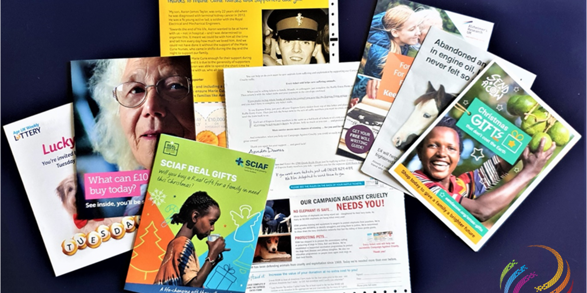 Why direct mail has become vital to charities: charity leaflets