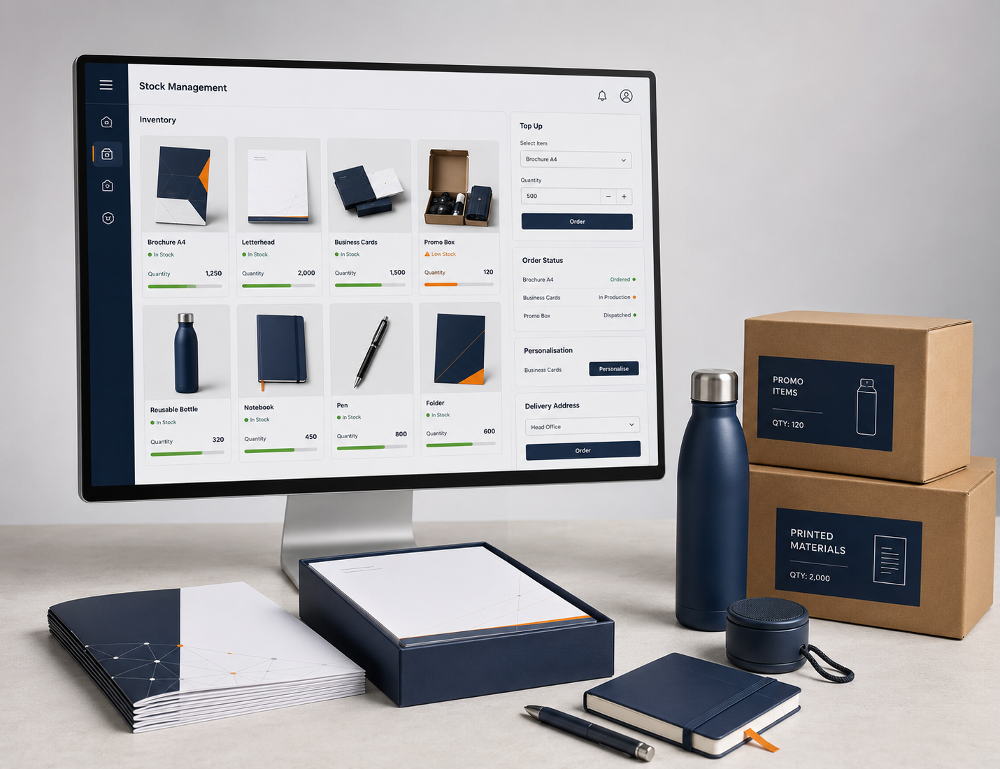 stock management portal