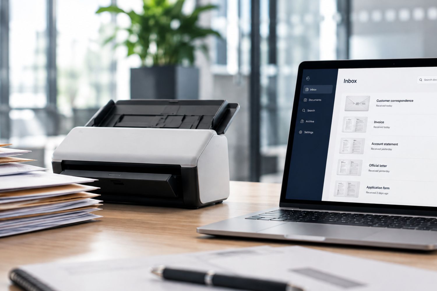 virtual post room / virtual mail room